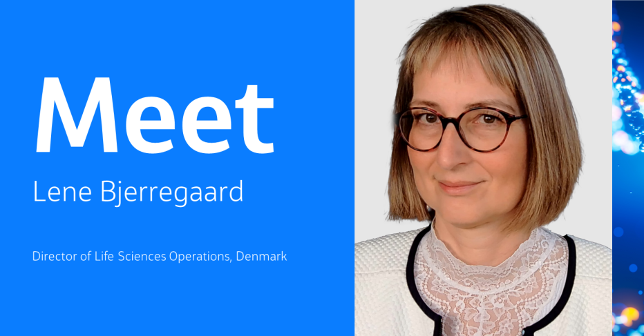这是Lene bjerregard Director of 生命科学 Operations, Denmark