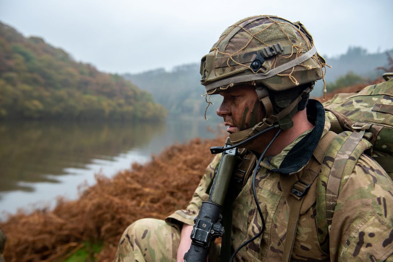British army top helmet 2018
