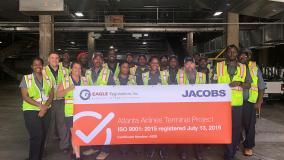 Jacobs Atlanta Airlines Terminal Project ISO 9001: 2015 registered July 13, 2019