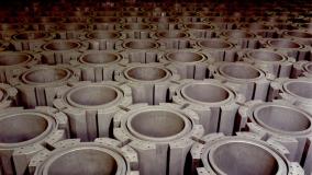 Stock image of graphite blocks