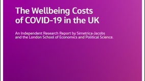 The Wellbeing Costs of COVID-19 in the UK