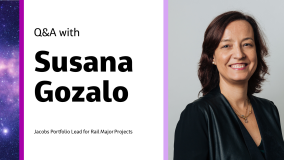 Q&amp;A: Talking with Susana Gozalo, Portfolio Lead for Rail Major Projects