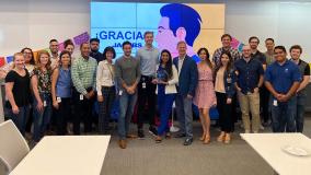 Group photo of Latino employees