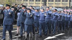 Air cadets marching in London