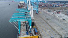 Port of Virginia cranes
