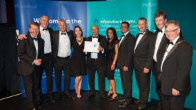 Jacobs team at Chartered Institution of Highways and Transportation Awards