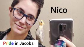 Nico and their bird