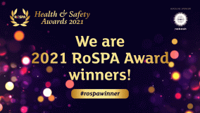 Jacobs awarded the Royal Society for the Prevention of Accidents (RoSPA) Patron’s Award for health and safety achievement