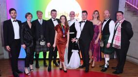 Prism Europe team at the Rainbow Honors Awards