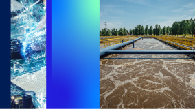 Wastewater treatment banner