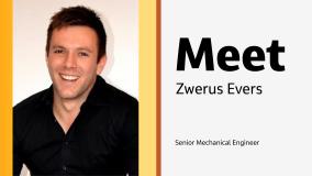 Zwerus Evers on what sparked his interest in a career in engineering and water and his proudest career moment of becoming a chartered professional engineer.