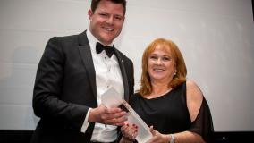 Catriona Schmolke receives WICE award