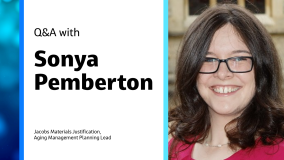 Q&A with Sonya Pemberton Jacobs Materials Justification, Aging Management Planning Lead