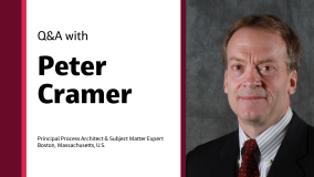 Peter Cramer headshot in Q&amp;A banner graphic