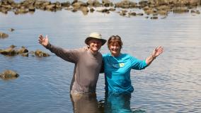 David Stejskal and Anne Birch, courtesy of Russell C. Mick