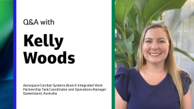Q&amp;A with Kelly Woods Aerospace Combat Systems Branch Integrated Work Partnership Task Coordinator and Operations Manager Queensland, Australia