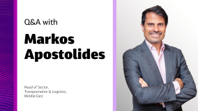 Markos Apostolides headshot in banner graphic