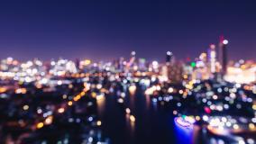 Blurred image of city