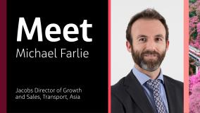 Michael Farlie headshot in banner graphic