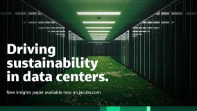 Driving sustainability in data centers banner