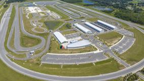 Aerial view of SunTrax advanced research and testing facility