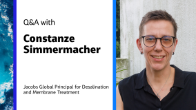 Q&A with Constanze Simmermacher Jacobs Global Principal for Desalination and Membrane Treatment