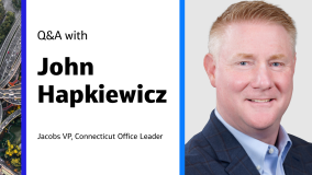 John Hapkiewicz headshot in Q&amp;A banner