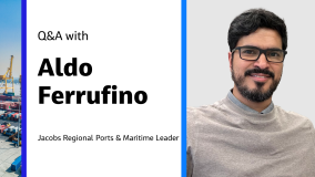 Q&amp;A with Aldo Ferrufino Jacobs Regional Ports &amp; Maritime Leader