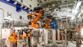 Robots in BEP's Waste Treatment Cell Images courtesy of Sellafield Ltd