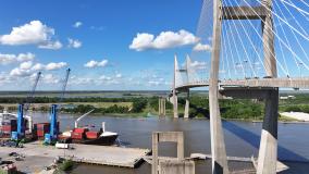 Talmadge Bridge courtesy of the Georgia Department of Transportation