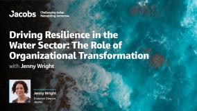 Driving resilience in the water sector