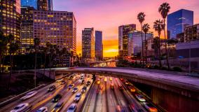 Busy city