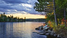 Lake in Canada