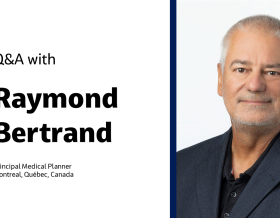 Raymond Bertrand headshot in Q&amp;A banner