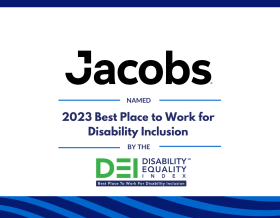 Jacobs 2023 Best Place to Work for Disability Inclusion