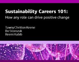 Sustainability Careers 101: How Any Role Can Drive Positive Change