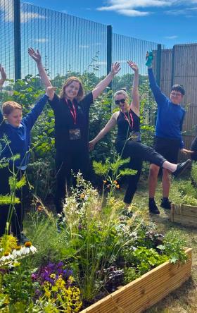 Jacobs at the Windsor Parallel Festival of Inclusivity in the U.K., supporting Little Muddy Boots with a sensory garden and walk