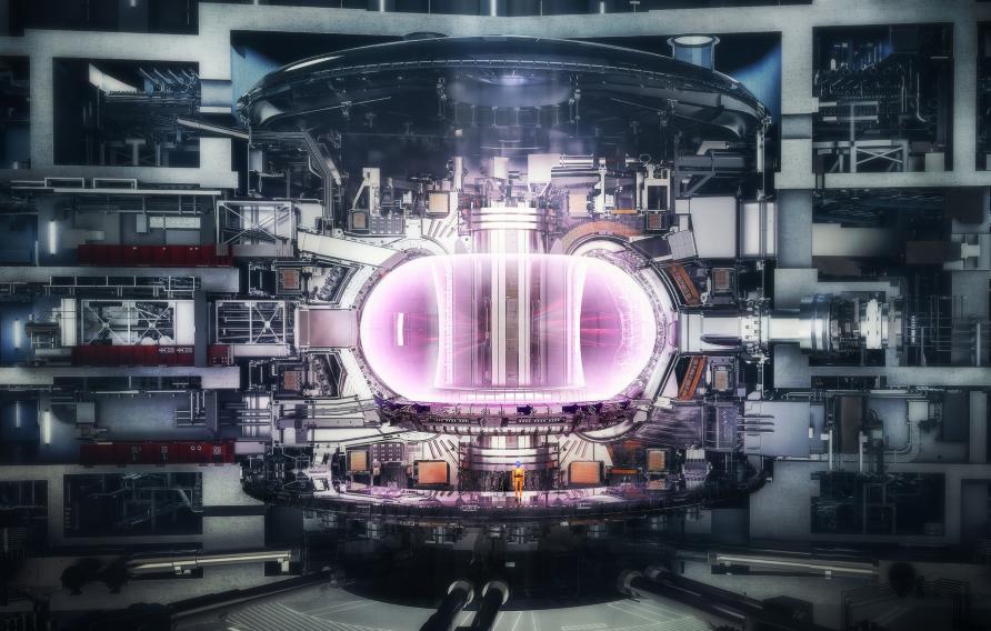 Purple nuclear fusion facility