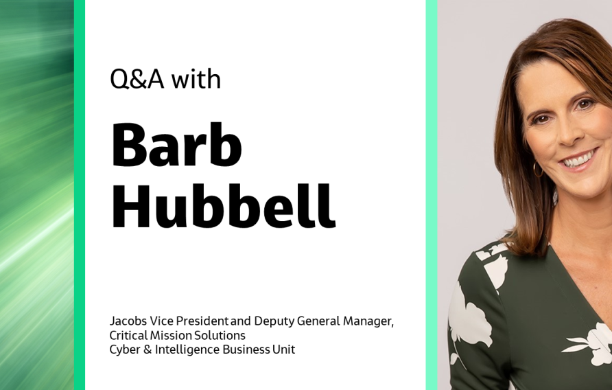 Q&amp;A with Barb Hubbell Vice President and Deputy General Manager, Critical Mission Solutions - Cyber &amp; Intelligence Business Unit