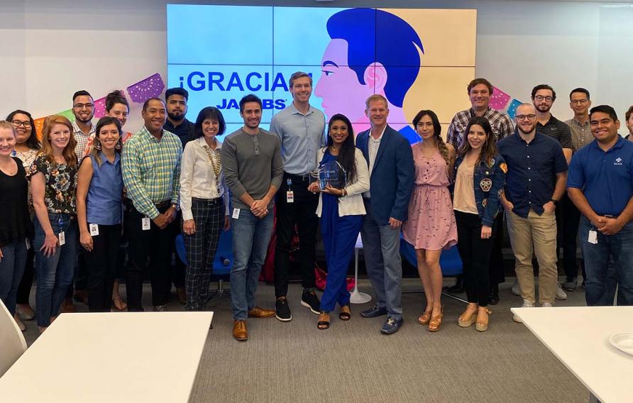 Group photo of Latino employees
