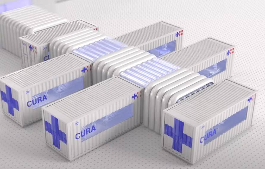 CURA pods courtesy of CURA