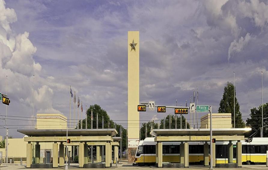 DART Green Line Light Rail Stations