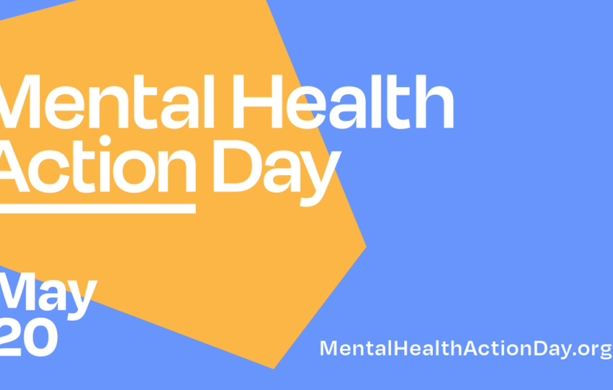 Mental Health Action Day 2021 Banner