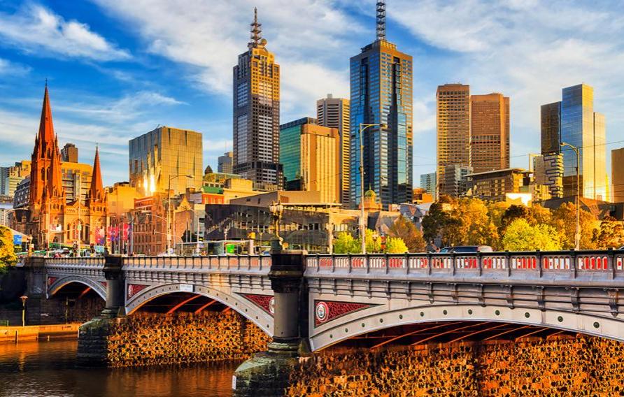 Melbourne in autumn