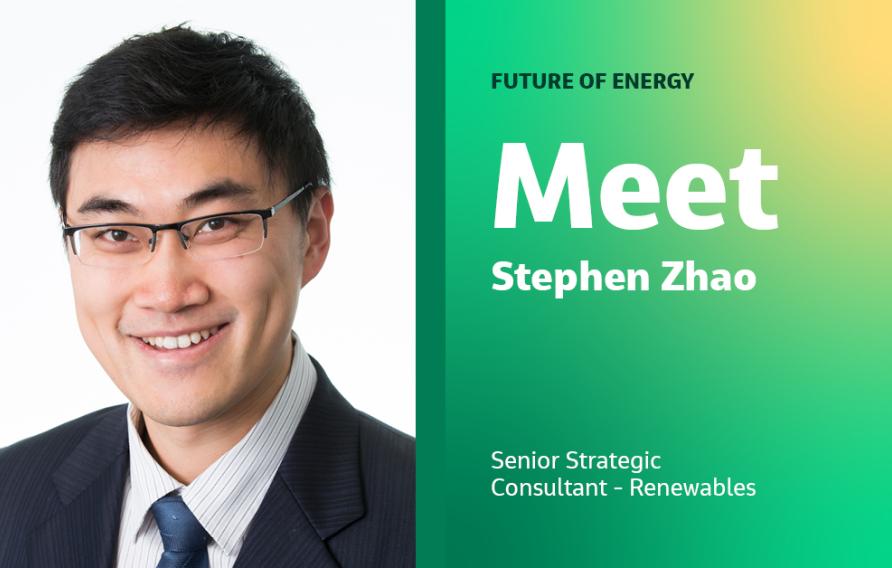 Future of Energy Meet Stephen Zhao Senior Strategic Consultant - Renewables
