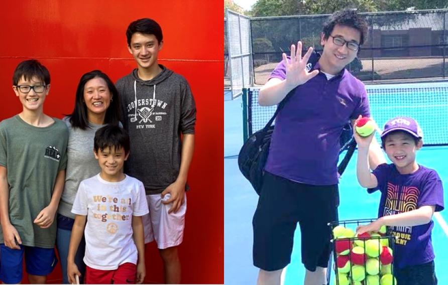 Julie Chang and Chen Chen with family