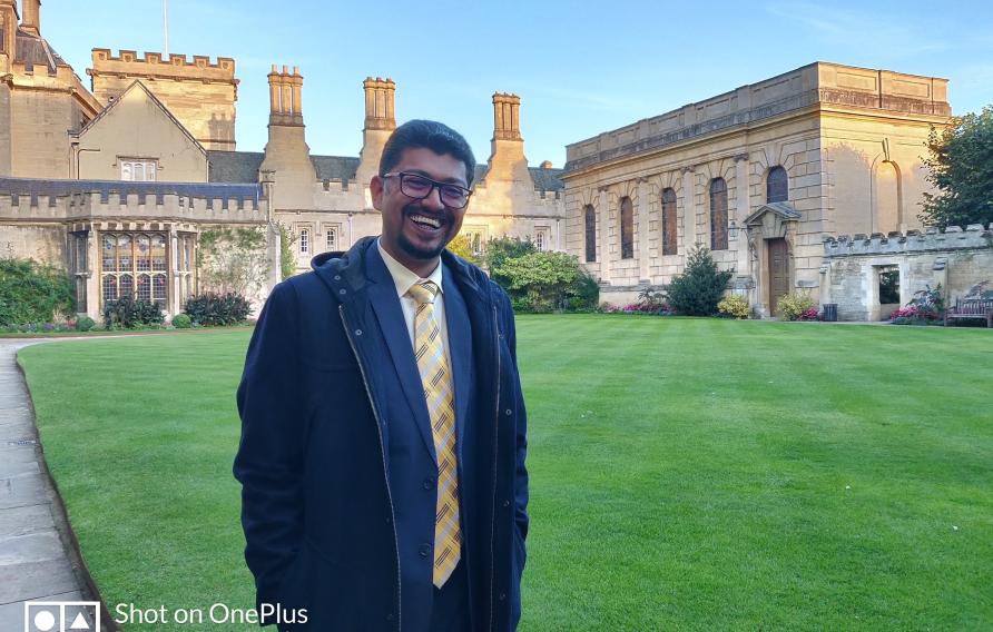 When Tanmay was selected for the Chevening Fellowship in Leadership and Excellence at Pembroke College, University of Oxford – a significant achievement he’ll always cherish