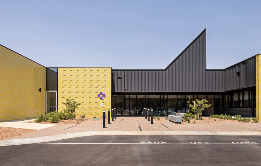 Gaza Ridge Health Centre building exterior © Gallant Lee