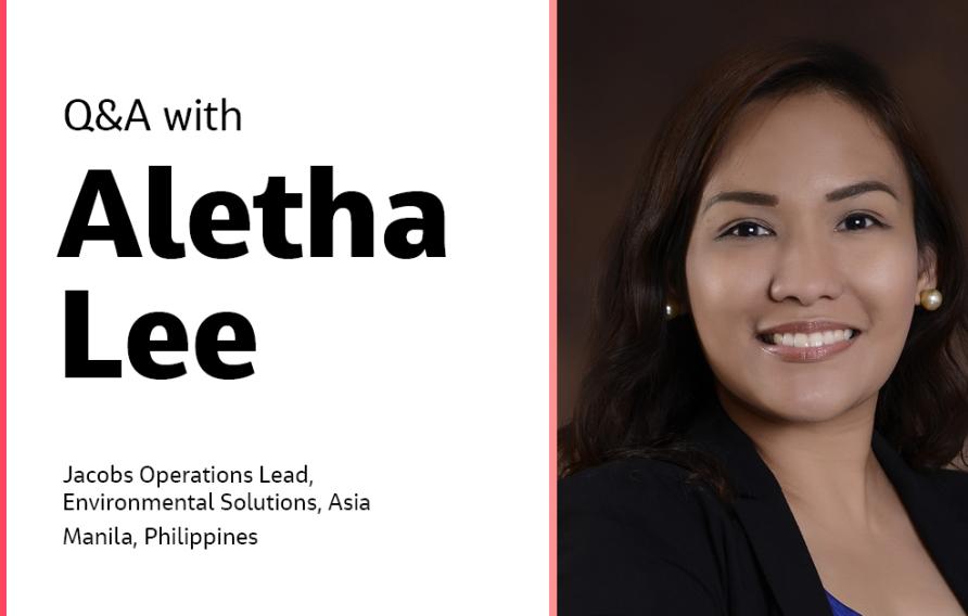 Q&amp;A with Aletha Lee Jacobs Operations Lead, Environmental Solutions, Asia, Manila, Philippines