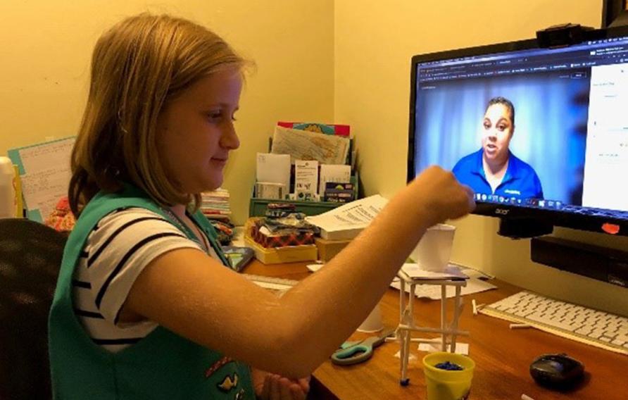 NASA Girl Scouts